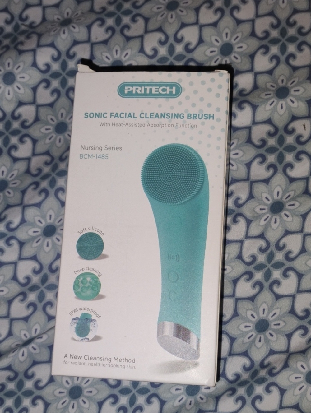 PRITECH Sonic Facial Cleansing Brush - Teal